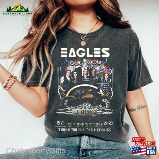 Eagles Rock Band Tour 2023 Shirt The Long Goodbye Tshirt Finals Hoodie Sweatshirt