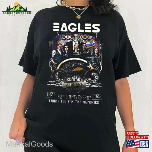 Eagles Rock Band Tour 2023 Shirt The Long Goodbye Tshirt Finals Hoodie T-Shirt