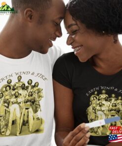 Earth Wind Amp Fire T-Shirt Funk Soul Band Graphic Print Classic Earth Wind Amp Fire T-Shirt Funk Soul Band Graphic Print Classic