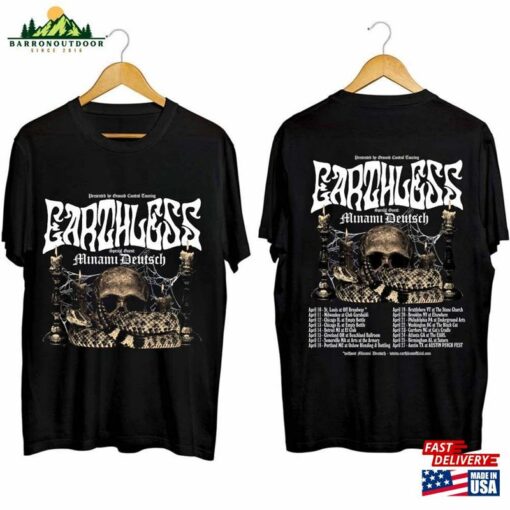 Earthless 2024 Tour Shirt Rock Band Fan Sweatshirt Classic