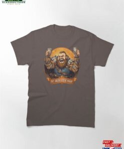 Eat Drink And Be Hairy Fantasy Dwarf Classic T-Shirt Hoodie