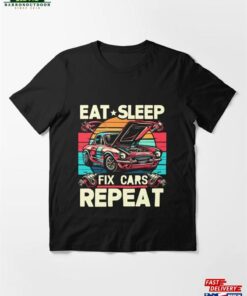 Eat Sleep Fix Cars Repeat Essential T-Shirt Classic Hoodie