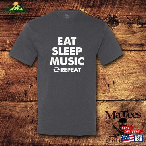 Eat Sleep Music Repeat Classic Unisex