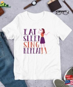 Eat Sleep Sing Repeat T-Shirt Funny Singer Vocalist Quote Hoodie Unisex Eat Sleep Sing Repeat T-Shirt Funny Singer Vocalist Quote Hoodie Unisex