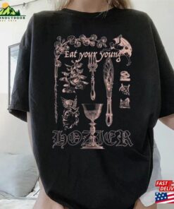 Eat Your Young T Shirt Hozier Unreal Unearth Tour 2023 Unisex Sweatshirt Eat Your Young T Shirt Hozier Unreal Unearth Tour 2023 Unisex Sweatshirt