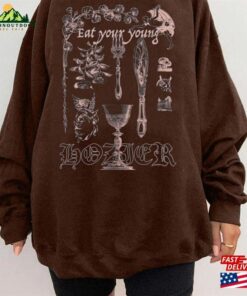 Eat Your Young T Shirt Hozier Unreal Unearth Tour 2023 Unisex Sweatshirt