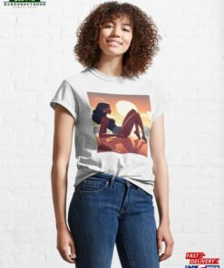 Ebony Girl Time Off At The Beach Classic Hoodie Ebony Girl Time Off At The Beach Classic Hoodie