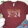 Eclipse Shirt Front And Back Total Solar Tour Path Of Totality T-Shirt Classic