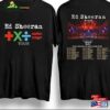 Ed Sheeran 2023 Tour Shirt Music Concert World Fan Gift Hoodie Classic