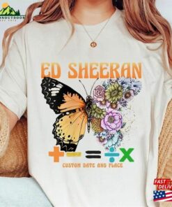 Ed Sheeran Butterfly Shirt The Mathematics Tour Classic Sweatshirt Ed Sheeran Butterfly Shirt The Mathematics Tour Classic Sweatshirt
