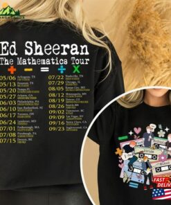 Ed Sheeran Cassett Shirt Concert Fan Unisex T-Shirt