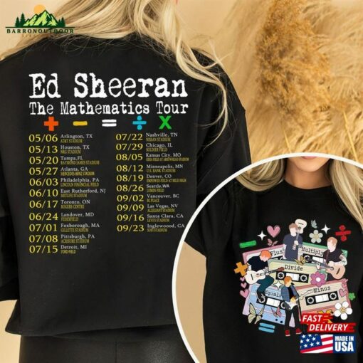 Ed Sheeran Cassett Shirt Concert Fan Unisex T-Shirt