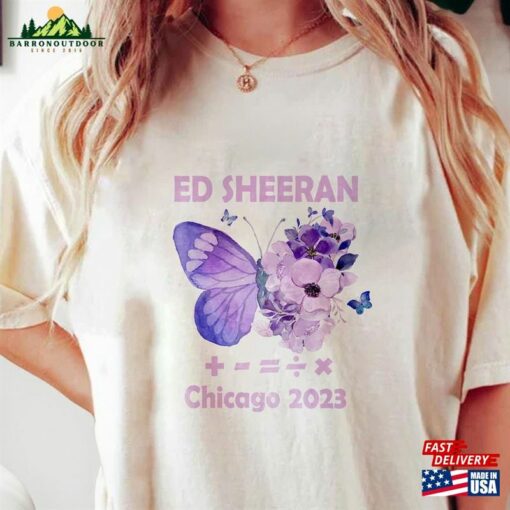 Ed Sheeran Concert Shirt Hoodie Unisex