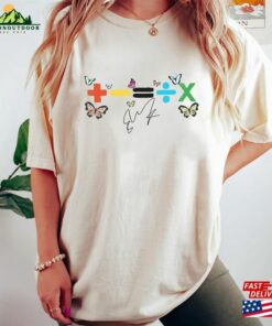Ed Sheeran Mathematics 2023 Tour Shirt Concert Music Tee Classic Sweatshirt