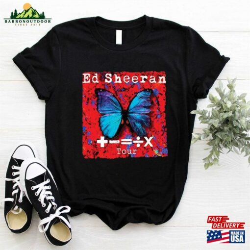 Ed Sheeran Shirt Cncert Lover Unisex Classic