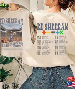 Ed Sheeran The Mathematics Tour Shirt Concert Tee Unisex T-Shirt