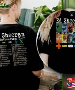 Ed Sheeran Tour 2 Side Tee Mathematics 2023 Shirt Hoodie T-Shirt