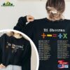 Ed Sheeran Tour 2 Sided Sweatshirt Concert Shirt Unisex Hoodie