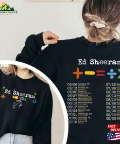 Ed Sheeran Tour 2 Sided Sweatshirt Concert Shirt Unisex Hoodie Ed Sheeran Tour 2 Sided Sweatshirt Concert Shirt Unisex Hoodie