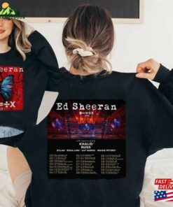 Ed Sheeran Tour 2 Sides Shirt The Mathematics 2023 Concert Tee Sweatshirt Unisex