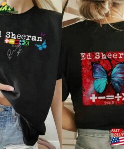 Ed Sheeran Tour 2 Sides Shirt World 2023 Fan Hoodie Unisex