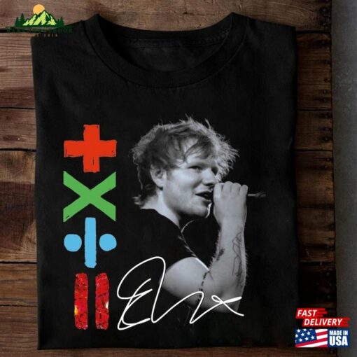 Ed Sheeran Tour Shirt 2023 Band Unisex T-Shirt