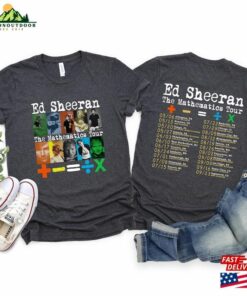 Ed Sheeran Tour Shirt Mathematics 2023 Concert Sweatshirt Unisex