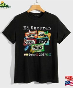 Ed Sheeran World Tour 2023 Shirt Cassette Mathematics America Hoodie Sweatshirt