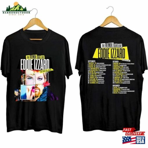 Eddie Izzard The Remix 2023 Tour Shirt Fan Sweatshirt Hoodie