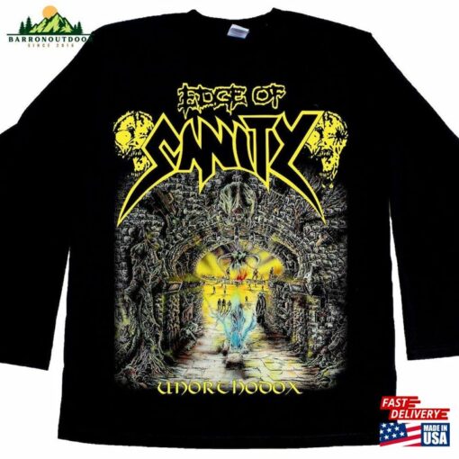 Edge Of Sanity Unorthodox’92 Death Bloodbath New Black Short Long Sleeve T Classic Sweatshirt