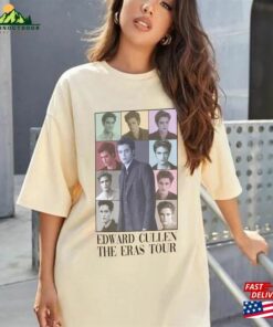 Edward Cullen The Eras Tour Limited Vintage T-Shirt Hoodie Unisex Edward Cullen The Eras Tour Limited Vintage T-Shirt Hoodie Unisex