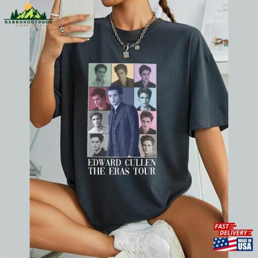 Edward Cullen The Eras Tour Limited Vintage T-Shirt Hoodie Unisex