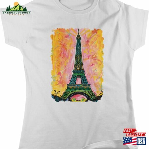 Eiffel Tower Paris France Unisex T-Shirt