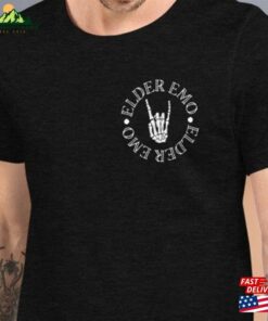 Elder Emo Short Sleeve Unisex T-Shirt Sweatshirt Hoodie