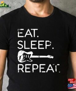 Electric Guitar Shirt Player Gift Rock Music Teacher Guitarist T-Shirt Lovers Shirts Classic