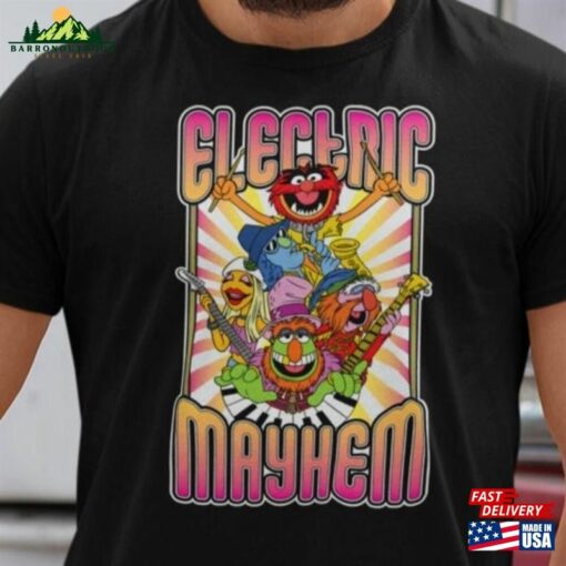 Electric Mayhem Shirt Dr Teeth T-Shirt Muppets Tee Unisex