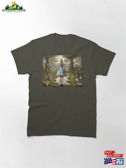 Elegant Gorgeous Alice In Wonderland Classic T-Shirt