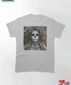 Elegant Gorgeous La Calavera Catrina Lady Of The Afterlife T-Shirt Unisex