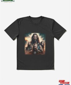 Elegant Metal Band Music Enthusiast Active T-Shirt Hoodie