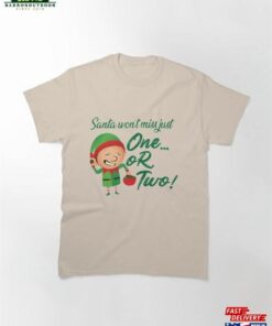Elf’s Sneaky Treat Playful Christmas Tee Classic T-Shirt Hoodie Sweatshirt