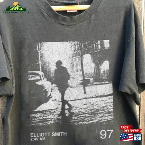 Elliott Smith 2 45Am Minimalist Graphic Artwork Design Aesthetic Shirt Classic Hoodie