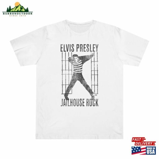 Elvis Presley Jailhouse Rock Unisex Deluxe T-Shirt