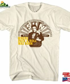 Elvis Presley Where Rock Amp Roll Was Born Adult T-Shirt Sun Records Memphis Hoodie Sweatshirt