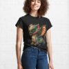Elvish Dragon Realistic Illustration Classic T-Shirt Unisex