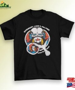 Emerson Lake Amp Palmer Black T-Shirt Sweatshirt Hoodie