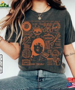 Eminem Doodle Art Tattoo Shirt Album Lyrics Sweatshirt Hoodie