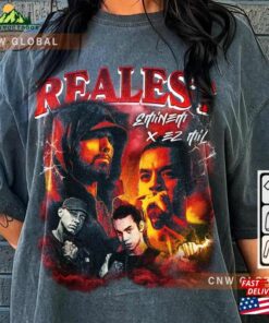 Eminem Rap Shirt Ez Mil Realest Album Concert Tour 2023 Vintage 90S Y2k Graphic Tee Unisex T-Shirt