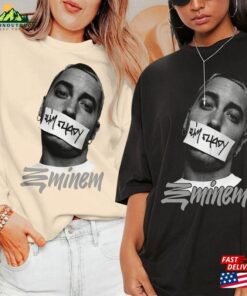 Eminem Rap Shirt K1 Tour 2023 90S Y2k Merch Vintage Rapper Hiphop Sweatshirt Hoodie Classic