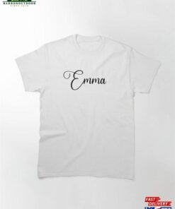 Emma Pretty Name Black Classic T-Shirt