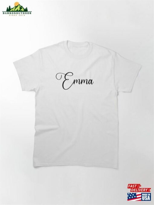 Emma Pretty Name Black Classic T-Shirt